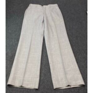 VINTAGE ACTWU Dress Pants Men 29 Gray Union Made USA Textured Straight Trousers